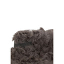 Brown Fur Clutch Bag