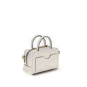 White Calf Leather Bos Taurus Handbag