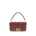 Bordeaux Calf Leather Bos Taurus Shoulder Bag