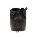 Black Calf Leather Bos Taurus Shoulder Bag