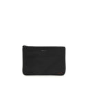 Black Fabric Clutch Bag