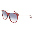 Burgundy Acetate Sunglasses