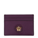 Purple Leather Cardholder