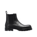 Black Calfskin Chelsea Boots
