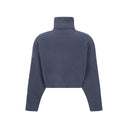 Blue Cashmere Turtleneck