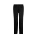 Black Cotton Skinny Jeans
