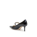 Black Calfskin Pumps