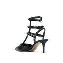 Black Calfskin High Heel Pumps