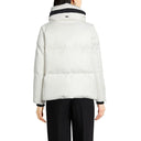White Polyester Coat