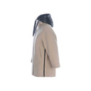 Beige Virgin Wool Coat