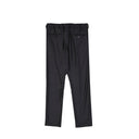 Gray Wool Casual Pants