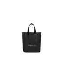 Black Calfskin Tote Bag