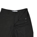 Black Polyester Short And Mini Shorts