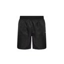 Black Polyester Swim Shorts