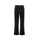 Black Cotton Casual Pants