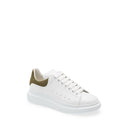 White Calfskin Low Top Sneakers