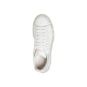 White Calfskin Chunky Sneakers