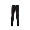 Black Cotton Jeans Denim