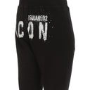 Black Cotton Joggers (Workout Pants)