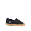 Black Canvas Espadrilles
