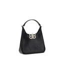 Black Lamb Leather Shoulder Bag