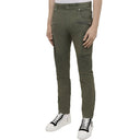 Bicolor Cotton Cargo Pants