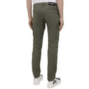 Bicolor Cotton Cargo Pants