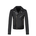 Black Leather Biker Jacket