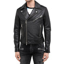 Black Leather Biker Jacket