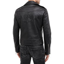 Black Leather Biker Jacket