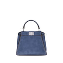 Blue Calf Leather Bos Taurus Shoulder Bag