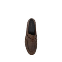Brown Calf Leather Bos Taurus Slip-On Loafers