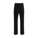 Black Fleece Wool Dress Pants