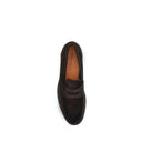 Brown Calf Leather Bos Taurus Slip-On Loafers