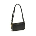 Black Calf Leather Bos Taurus Shoulder Bag