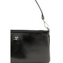 Black Cowhide Shoulder Bag