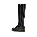 Black Calf Leather Bos Taurus Boots