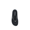 Black Rubber Flip-Flop Sandals