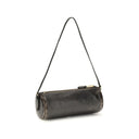 Brown Lamb Leather Shoulder Bag