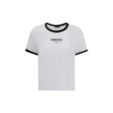 White Viscose T-Shirt
