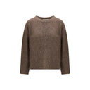 Brown Cashmere Sweatshirt