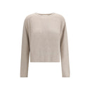 Beige Cashmere Sweatshirt