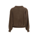 Brown Cashmere Sweatshirt