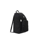 Black Recycled Polyamide Backpack