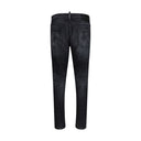 Black Cotton Jeans Denim