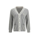 Gray Cotton Cardigan