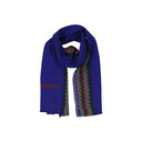 Blue Wool Scarf