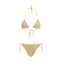 Gold Viscose Bikini