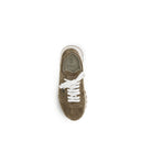 Brown Rubber Platform Sneakers