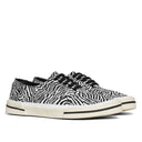 Black Canvas Low Top Sneakers